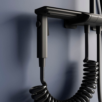 Душевая стойка RGW SP-35B черный фото в интернет-магазине Русалия