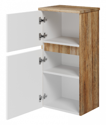 Шкаф Ива 40 подвесной универсальный П-Ива05040-01 Misty фото в интернет-магазине Русалия