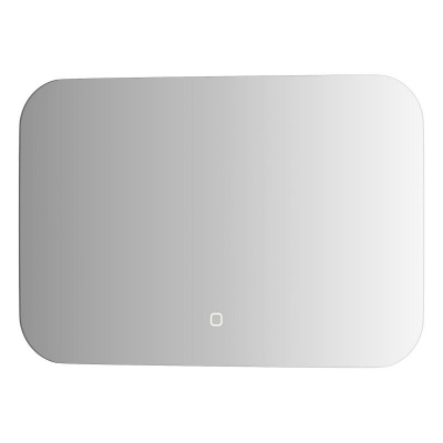 Зеркало  с LED-подсветкой настенное OPTI DEFESTO 60x40 см, DF 2812SH фото в интернет-магазине Русалия