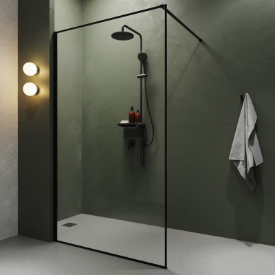 Встраиваемый смеситель с одним выходом IDDIS Ray черный матовый (RAYBL00i66) фото в интернет-магазине Русалия