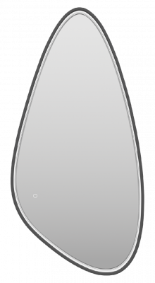 Зеркало Venus 600x1200 (черное) VEN-Var-060-black Brevita фото в интернет-магазине Русалия