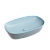 Умывальник чаша накладная овальная (цвет Голубой Матовый) Element 600*380*138мм CN6049ML Ceramica Nova фото в интернет-магазине Русалия