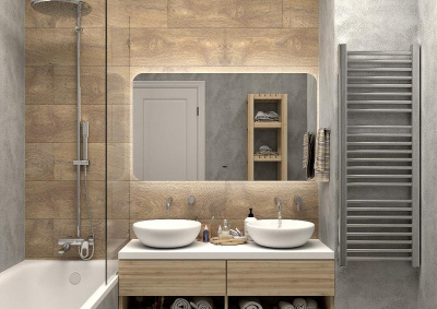 Зеркало Адхил 1200x700 АДХ-02-120/70-14 Misty фото в интернет-магазине Русалия