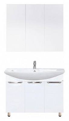 Тумба Лаванда 80 с раковиной Santek Балтика 80 Misty фото в интернет-магазине Русалия