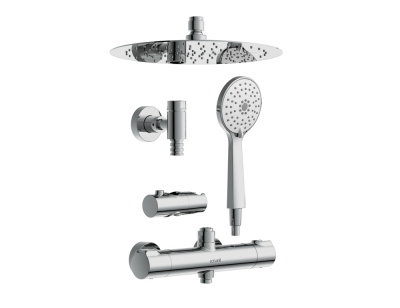 Душевая система с термостатом для душа Odra А63069 Cersanit фото в интернет-магазине Русалия