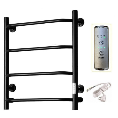 Полотенцесушитель электрический ПЭК сп6 60*50 ЧЕРНЫЙ МАТОВЫЙ Тругор фото в интернет-магазине Русалия