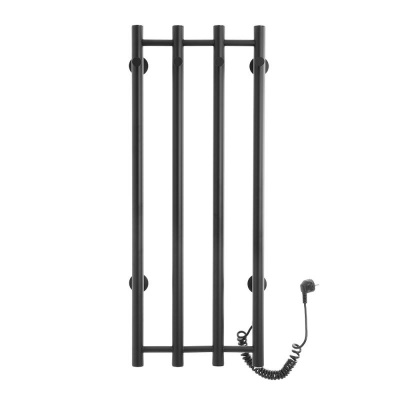 Электрический полотенцесушитель черный DMT 109-V4 36x92 ЧРН EK R фото в интернет-магазине Русалия