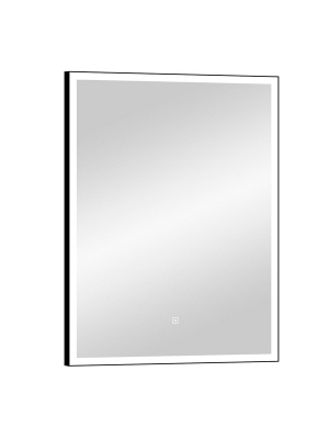 Зеркало с подсветкой Frame Black 600x800 ЗЛП948 Continent фото в интернет-магазине Русалия