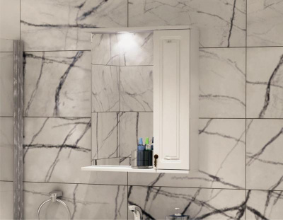 Зеркало-шкаф "Элегия Ретро 60", бронза Corozo фото в интернет-магазине Русалия