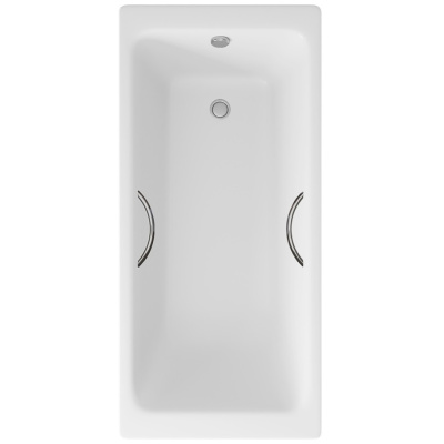 Чугунная ванна Parallel 180х80 DLR 220506R с ручками Delice фото в интернет-магазине Русалия