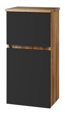 Шкаф Ива 40 подвесной универсальный (графит) П-Ива05040-48 Misty фото в интернет-магазине Русалия