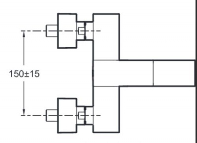 Смеситель для ванны Strayt E45370-CP Jacob Delafon фото в интернет-магазине Русалия