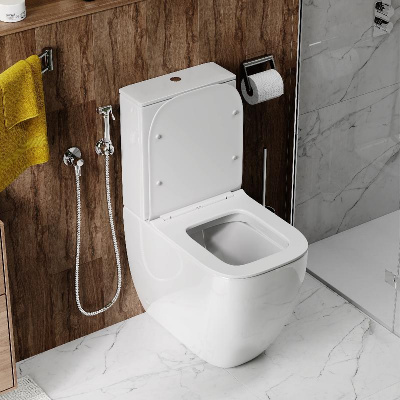 Унитаз CHIKA напольный безободковый высокий Ceruttispa CT8708 (620х385х920) фото в интернет-магазине Русалия