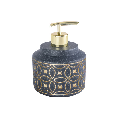 Дозатор жидкого мыла FIXSEN COIN FX-250-1, серый/золотой фото в интернет-магазине Русалия