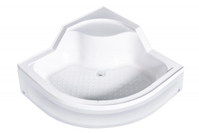 Душевой поддон с сиденьем 90/40 С полукруг River фото в интернет-магазине Русалия