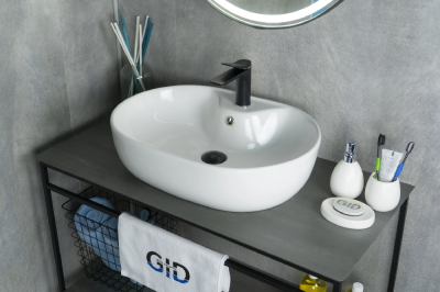 Раковина накладная Gid N9163 фото в интернет-магазине Русалия