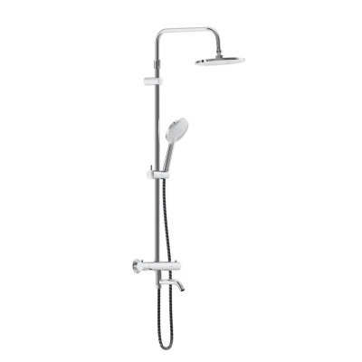 977810000 Jupiter душевая система ванна/ душ, с ТМС смесителем, хром фото в интернет-магазине Русалия