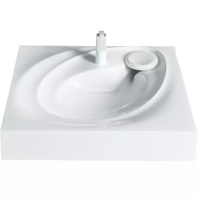 Раковина над стиральной машиной Perla 60х55 4650002680920 Andrea фото в интернет-магазине Русалия