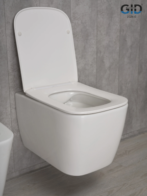 Унитаз подвесной Gid Tr2140 62254Y белый 51x35x37.5 фото в интернет-магазине Русалия