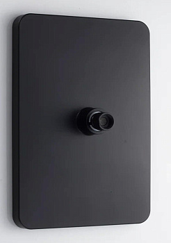 Верхний душ KNOTLOR LA-12/BL, черный фото в интернет-магазине Русалия