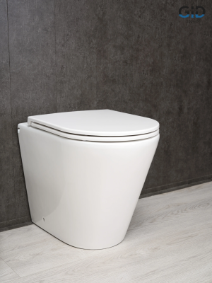 Унитаз приставной Gid TRS-263 62211Y белый 52x36x41 фото в интернет-магазине Русалия