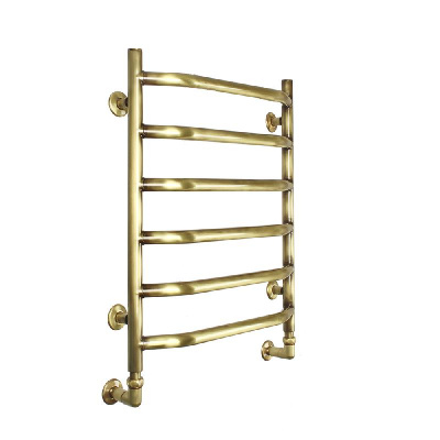 Водяной полотенцесушитель Лаура Плюс П6 500x600 АБР, античная бронза Domoterm фото в интернет-магазине Русалия