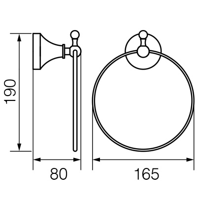 Кольцо VR.GIL-6423.DO Gialetta Dorato Veragio фото в интернет-магазине Русалия
