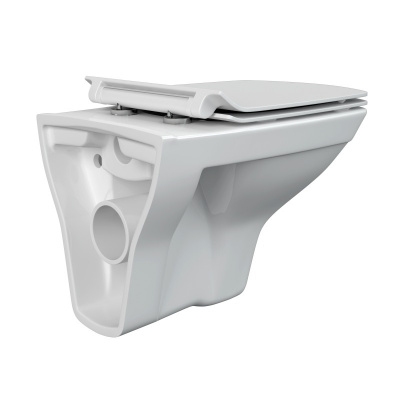 Унитаз подвесной Carina XL Clean On Slim микролифт MZ-CARINA-XL-COn-S-DL-E Cersanit фото в интернет-магазине Русалия