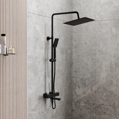 A29901 Thermo Душевой комплект с термостатическим смесителем Wasserkraft фото в интернет-магазине Русалия