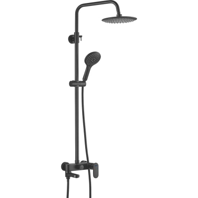 Душевая система Shevanik S8736H, черный фото в интернет-магазине Русалия