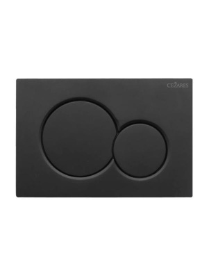 Кнопка смыва CEZARES STYLUS-BTN-NOP Черный матовый фото в интернет-магазине Русалия