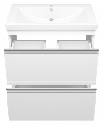 Тумба Ингрид 75 с раковиной Misty Алиса 75 Misty фото в интернет-магазине Русалия