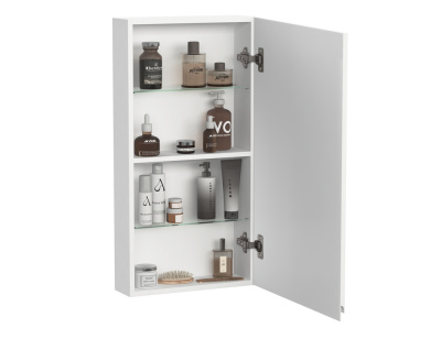 Зеркальный шкаф Moduo 40 SB-LS-MOD40Wh Cersanit фото в интернет-магазине Русалия