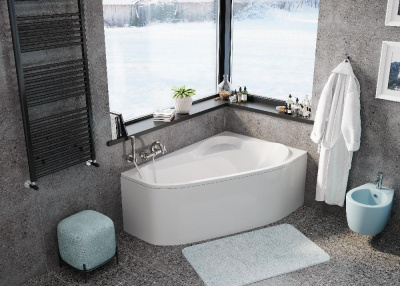 Акриловая ванна VAGNERPLAST SELENA 160x105 Right VPBA163SEL3PX-04 фото в интернет-магазине Русалия