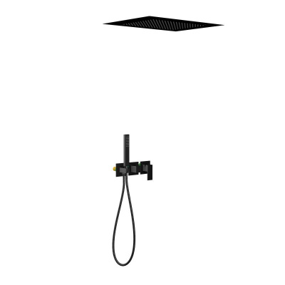 Душевая система встроенная Timo Selene черный (SX-2129/03SM) фото в интернет-магазине Русалия