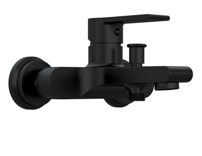 Смеситель для ванны Brasko Black А63108 черный Cersanit фото в интернет-магазине Русалия