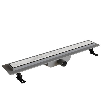 Душевой лоток Drain Leo-11 с универсальной решеткой, 40 см RGW фото в интернет-магазине Русалия