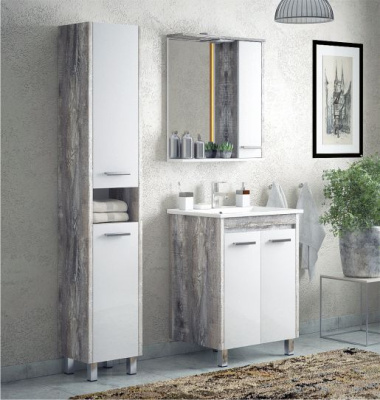 Зеркало-шкаф "Лорена 65/С", антик Corozo фото в интернет-магазине Русалия