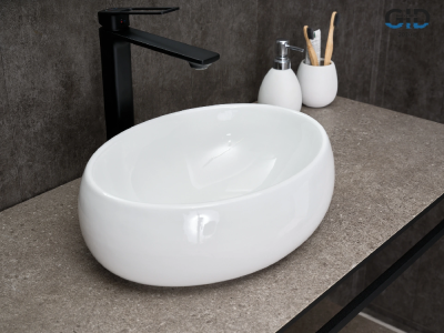 Раковина накладная Gid N9030ds фото в интернет-магазине Русалия