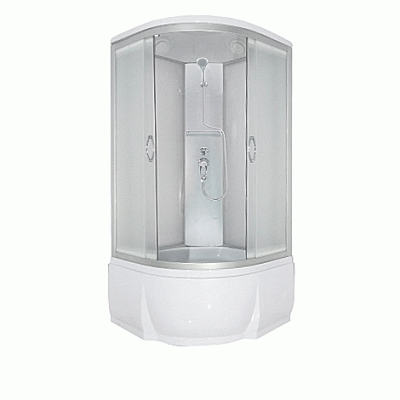 Душевая кабина 90х90 NARA 90/46 МТ белая River фото в интернет-магазине Русалия