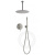 Душевая система встраиваемая FILARETE Roun FL1024NK, никель фото в интернет-магазине Русалия