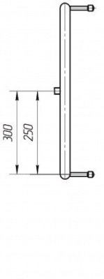 Полотенцесушитель ПМ1 60*60 П Тругор фото в интернет-магазине Русалия