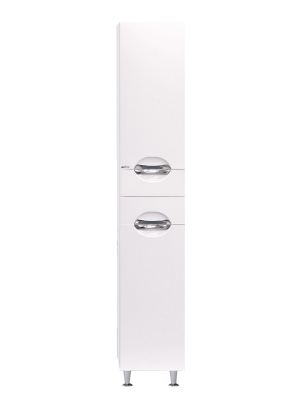 Шкаф - пенал Орхидея 35 левый П-Жас05035-011Л Misty фото в интернет-магазине Русалия