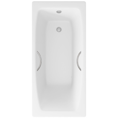 Чугунная ванна Repos 150х70 DLR 220507R с ручками Delice фото в интернет-магазине Русалия