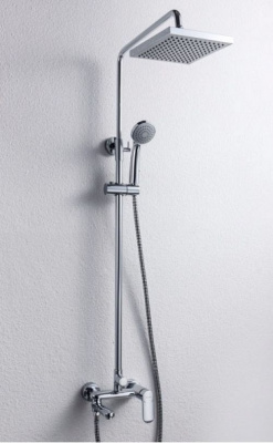 Душевая система со смесителем на ванну Opal F6125183CP-A Bravat фото в интернет-магазине Русалия