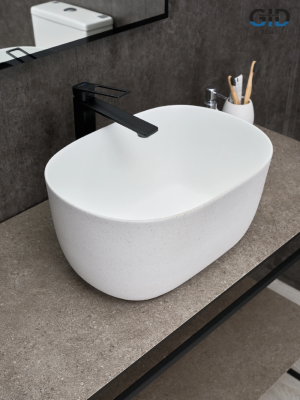 Раковина накладная Gid N9302wg фото в интернет-магазине Русалия