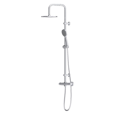 D0710400 New plus, душевая система с ТМС для душа, хром фото в интернет-магазине Русалия