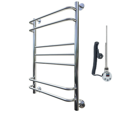 Полотенцесушитель электрический с терморегулятором Идеал Комби эл ТЭН 3 80*60 Тругор фото в интернет-магазине Русалия