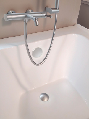 Слив-перелив для ванны AltroBagno BD 070301 Cr фото в интернет-магазине Русалия