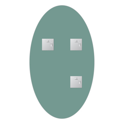 Зеркало настенное Primary EVOFORM 40х70 см, BY 0028 фото в интернет-магазине Русалия